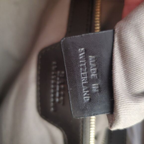 Bally Womens Goat Skin Leather Handbag PINA-MD Crossbody Satchel Switzerland - Picture 6 of 14